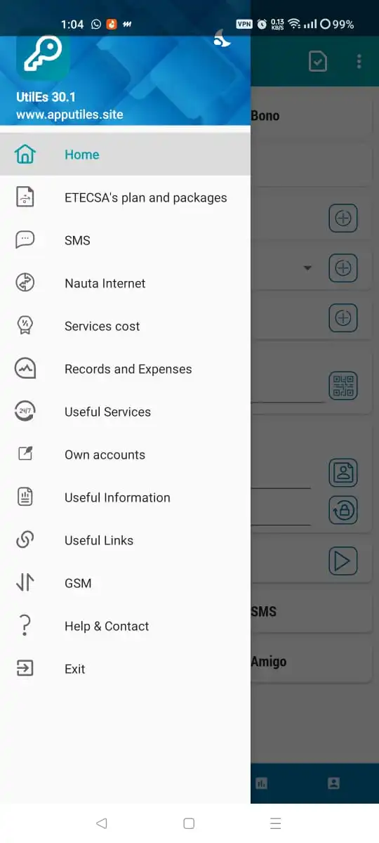 Screenshot Of Utiles Android