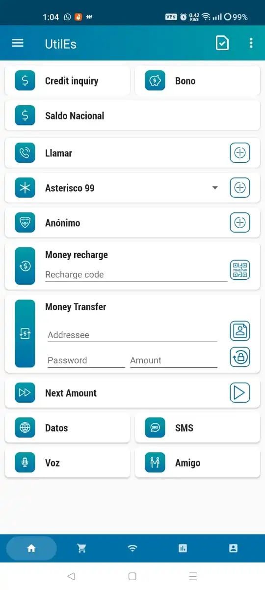 Screenshot Of Utiles App